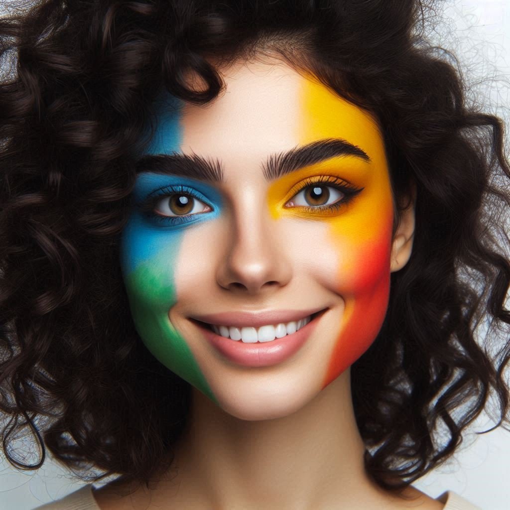 Painted woman4